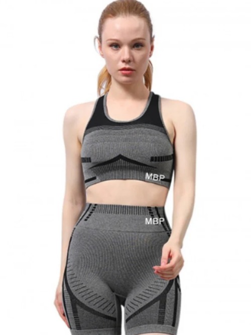 Seamless Shorts Yoga Short Sets Fashion Gym wear-image