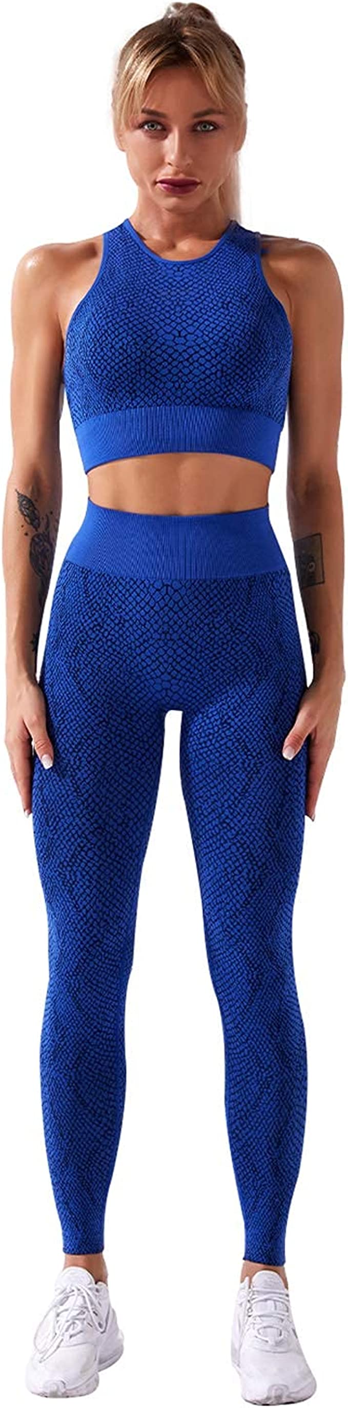 Seamless Snakeskin Yoga Piece Outfits Sensual Curves – Mira