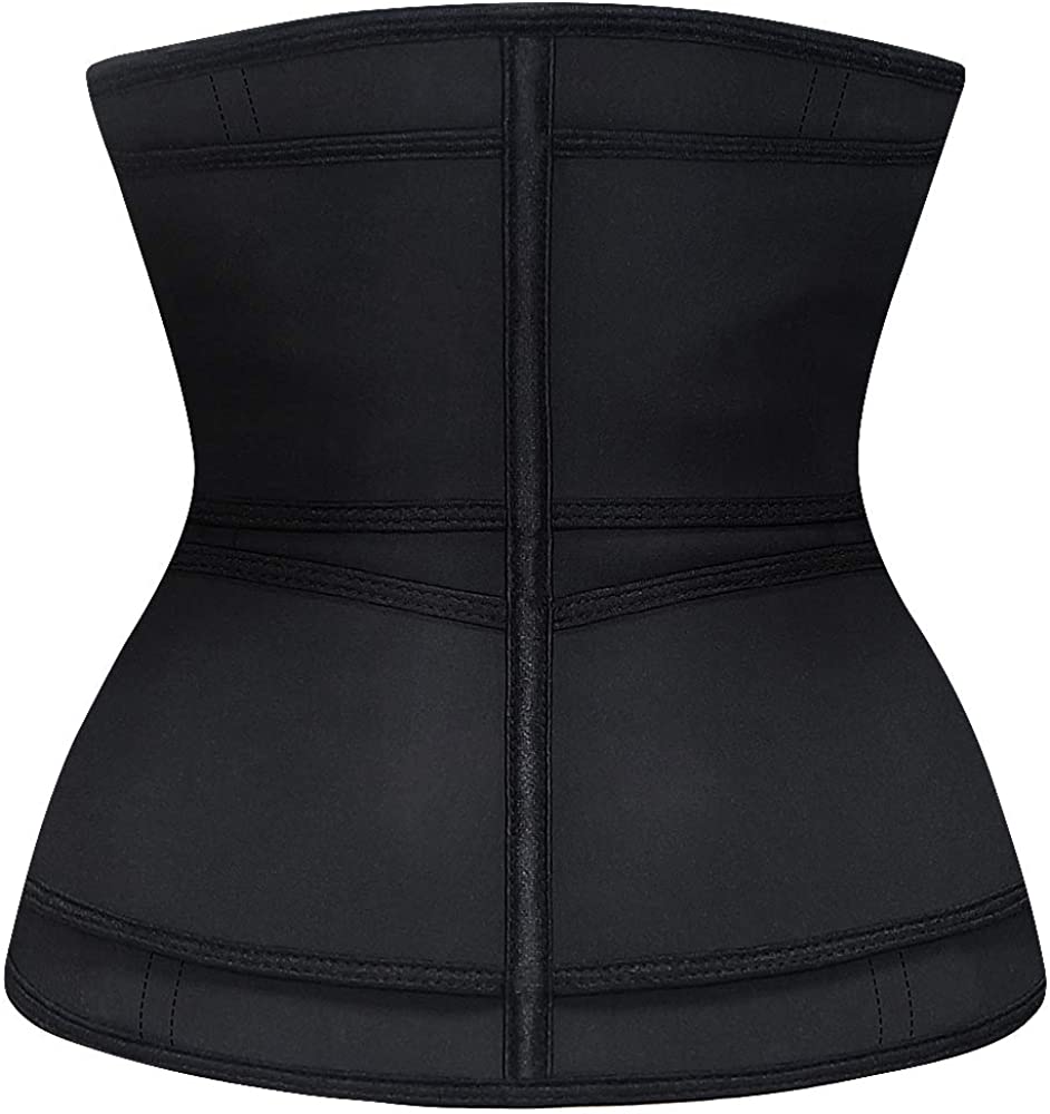 Colombian Double Compression Waist Trainer With Adjustable Zipper